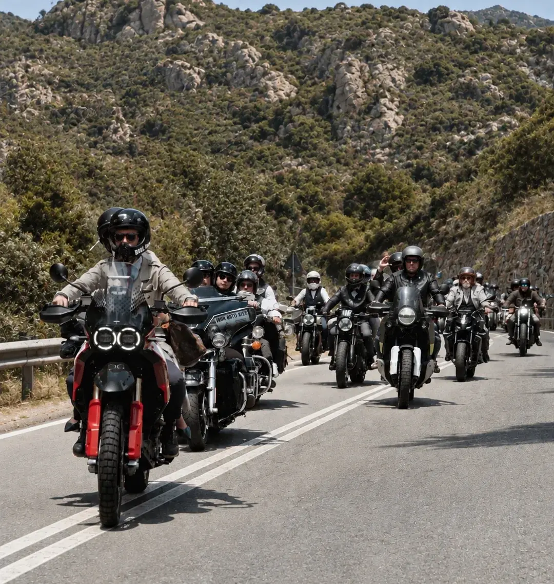 Su due ruote verso Burcei · Royal Enfield Ride